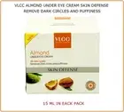 7 PACK VLCC ALMOND UNDER EYE CREAM SKIN DEFENSE REMOVE DARK CIRCLES & PUFFINESS