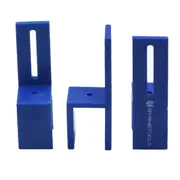3pcs 18mm Jigs Closing Fixing Clip Wood Measuring and Marking Fixture Cabinet Wardrobe Carpentry Installation Tools Blue