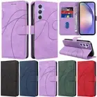 Retro Leather Wallet Flip Case Cover For Samsung S25 S24 S23 S22 S21 S20 S23 FE