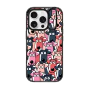 iPhone 16 Pro Impact Ring Stand Case MagSafe Compatible Dogs Selfies