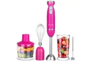 Monika 5In1 Electric Stick Blender Handheld Mixer Chopper Stainless Steel Whisk