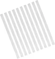 TOGEVAL 10pcs Glue Strips for Bookbinding Binding Tape Quick Application for Contracts Textbooks Magazines