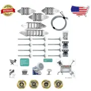 Ultra-Durable Garage Door Hinges and Rollers Tune-Up Kit - 14 Gauge Steel