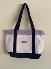 Vineyard Vines Martha's Vineyard Classic Small Tote Light Pink Whales