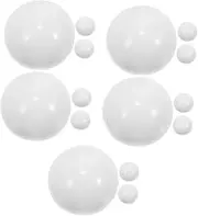 VICASKY 5sets Roulette Wheel Replacement Beads Roulette Game Balls Rotating Beads Balls for Roulette Game 18mm for Poker and Party Games 3pcs*5