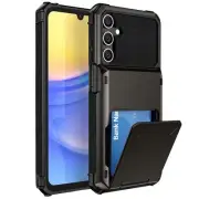 For Samsung Galaxy S24 S23 S22 S21 S20 FE Ultra S10 Plus Card Slot Wallet Case