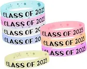 TEHAUX 8pcs Graduation Bracelet Watch Band Wristbands Picture Fasteners Fasteners School Bag Keychain Accessory Bracelets Bulk Bracelets Pillar Bald Hat Rivet Fasteners
