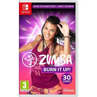 【Nintendo 任天堂】Switch遊戲 拉丁有氧舞蹈健身 Zumba:Burn It Up!(國際外盒版 支援中文)