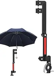 Stroller Umbrella Holder,Cart Sunshade Stand | Golf Trolley Umbrella Stand Adjustable, Stroller Umbrella Holder for Fishing Beach Chair Wheelchair