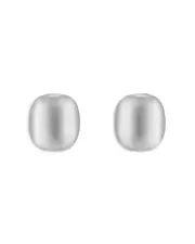 Ettika Minimal Curved Square Stud Earrings