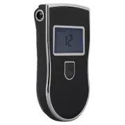 Professional Digital Breath Alcohol Tester High Portable Black ECA