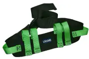 Gait Belt Transfer Walking with 6 Green Hand Grips Quick-Release Buckle LiftAid