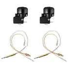 Thermocouple & Tilt Switch for Patio Heater, and White, Black-2pack