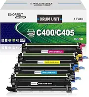 Versalink C400/C405 Drum Unit 108R01121 Imaging Drum Replacement for Xerox Phaser 6600 6655 Versalink C400 C405 WorkCentre 6655 6605 7328 7336 7345 7346 Printer 4 Packs BCMY