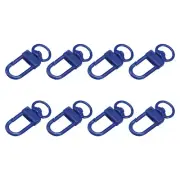 Swivel Clasps Snap Hook (33x13mm) 16 Pcs, Lobster Claw Clasp Dark Blue