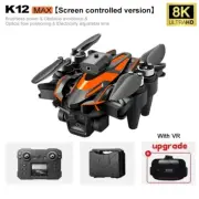 K12Max 8K HD Dual Camera Drone with 5G Brushless 4-Axis UAV Obstacle Avoidance
