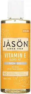 Jason Natural Products - Vitamin E 5,000 IU Skin Oil - 4 Fluid Ounce /118 ml