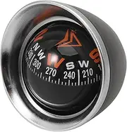 Anneome Car Dashboard Compass Ball Self Adhesive Mount for Vehicle Navigation Durable and Accurate Compass Decoration for Cars and Boats Easy Installation Stylish Design