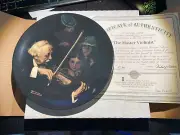 Norman Rockwell "The Master Violinist" 1996 Collector Plate Knowles w/COA
