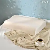 在飛比找momo購物網優惠-【La Belle】《斯里蘭卡天然透氣工學舒壓乳膠枕》(一入