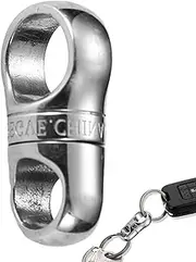 [Generic] Detachable Key Rings for Car Keys - Quick Release Titanium Alloy Magnetic Keyrings - Multipurpose Key Ring for Waist Chain, Home Pendant