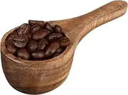 OKUMEYR Wood Milk Powder Spoon Scoop for Measuring Rustproof Lightweight for Kitchen Baking