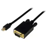 StarTech MDP2VGAMM3B StarTech Cable 3feet Mini DisplayPort to VGA Adapter