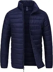[Rapoo] Men's Puffer Jackets Lightweight Winter Jackets Coats Water Resistant Windproof Insulated