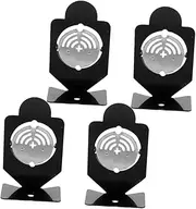 Abaodam 4Pcs Compact Rotatable Training Targets Durable Metal Shoot Board for Outdoor Practice for Improving Accuracy and Skills Present for Shooting Enthusiasts