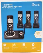 NEW AT&T 4 Handset Answer System with Smart Call Blocker CL82419
