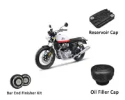 Genuine Royal Enfield GT & Interceptor 650 3 PCS Accessories Combo (for: Royal Enfield)