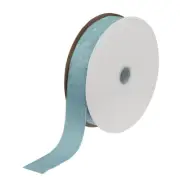 Velvet Ribbon Gift Wrapping 1 1/2 Inch x 25 Yard Light Blue Single Face Velvet