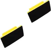 CHILDWEET 2pcs Handheld Sanding Block for Wood Square Sanding Pad Auto Body Polishing Tool Easy Sandpaper Replacement
