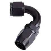 Aeroflow 500 Series Cutter Swivel 120° Hose End -16AN, AF504-16BLK