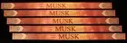 40 Sticks 5x8g Packs MUSK Fragrance Incense Scent Air Freshener Insence Bulk HEM