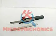 MINI LATHE PARTING CUT OFF TOOL HOLDER - 6MM SHANK + 2X M2 HSS Blade + Allen Key