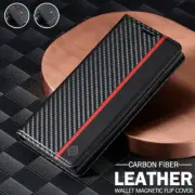 For Samsung S25/S24/S23/S22/S21/S20 FE Ultra Plus Case Leather Wallet Flip Cover