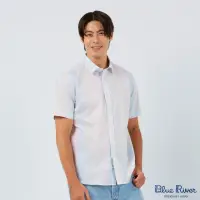 在飛比找momo購物網優惠-【Blue River 藍河】男裝 花色短袖襯衫-繽紛條紋造