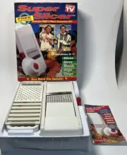 As Seen On TV Super Slicer 5 Machines In 1! Slices Dices Shreds Chips Chops