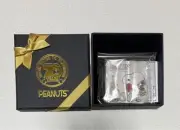 Peanuts SNOOPY 70th Anniversary Limited Silver Diamond Necklace MOON