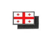 Flag patch printed badge country georgia
