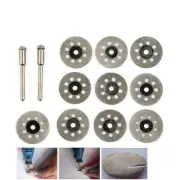 Rotary Tool Mini 10?? Circular Saw Blades Cutting Wheel Discs 2?? Mandrel Cutt
