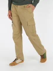Pleated Cargo Pants
