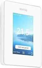 Warmup 6ie WIFI Thermostat in Bright Porcelain