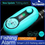 FLYSAND Fishing Bite Alarm - Sensitive LED Sound Alert & Loud Siren for Carp