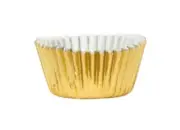 Mini Gold Foil Baking Cups – Non-Stick, Greaseproof Liners for Cupcakes 720pcs