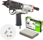 meite SC760C-I2 16 Gauge 1/2" Crown Pneumatic Hog Ring Gun with 3600 pcs Staples
