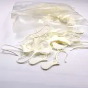 500Pcs Dental Impression Bite Registration Triple Side less Posterior Tray Half