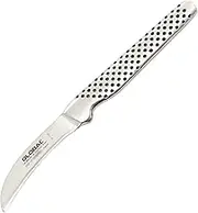 Global Cookware Gsf172 1/2 Inch, 6Cm Bird's Beak Curved Peeling Knife Silver