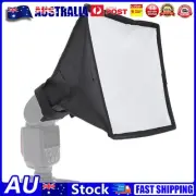 Universal Flash Light Diffuser 20x30cm Speedlight Soft Box Camera Accessories AU